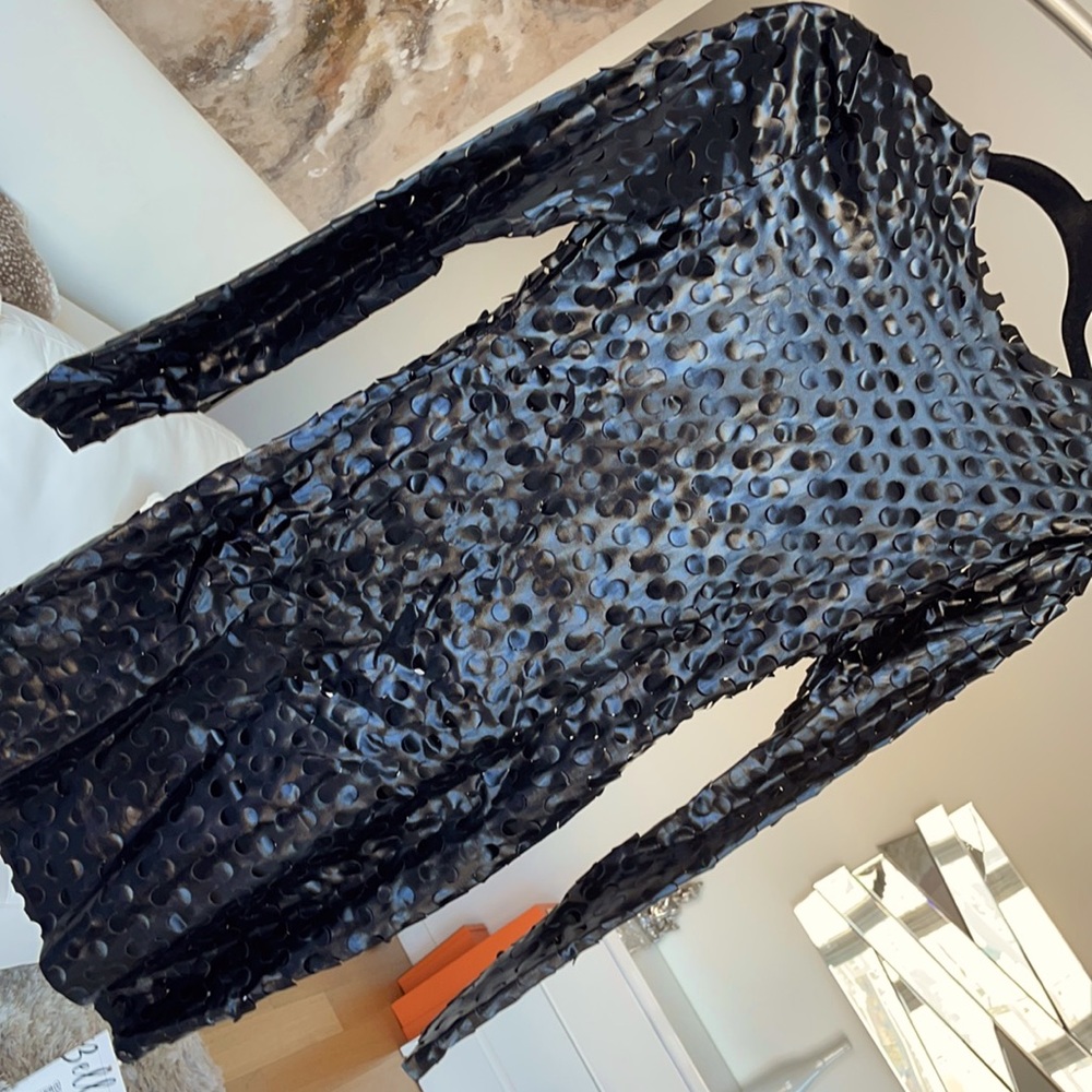 Bella barnett blk cutout dress size Small